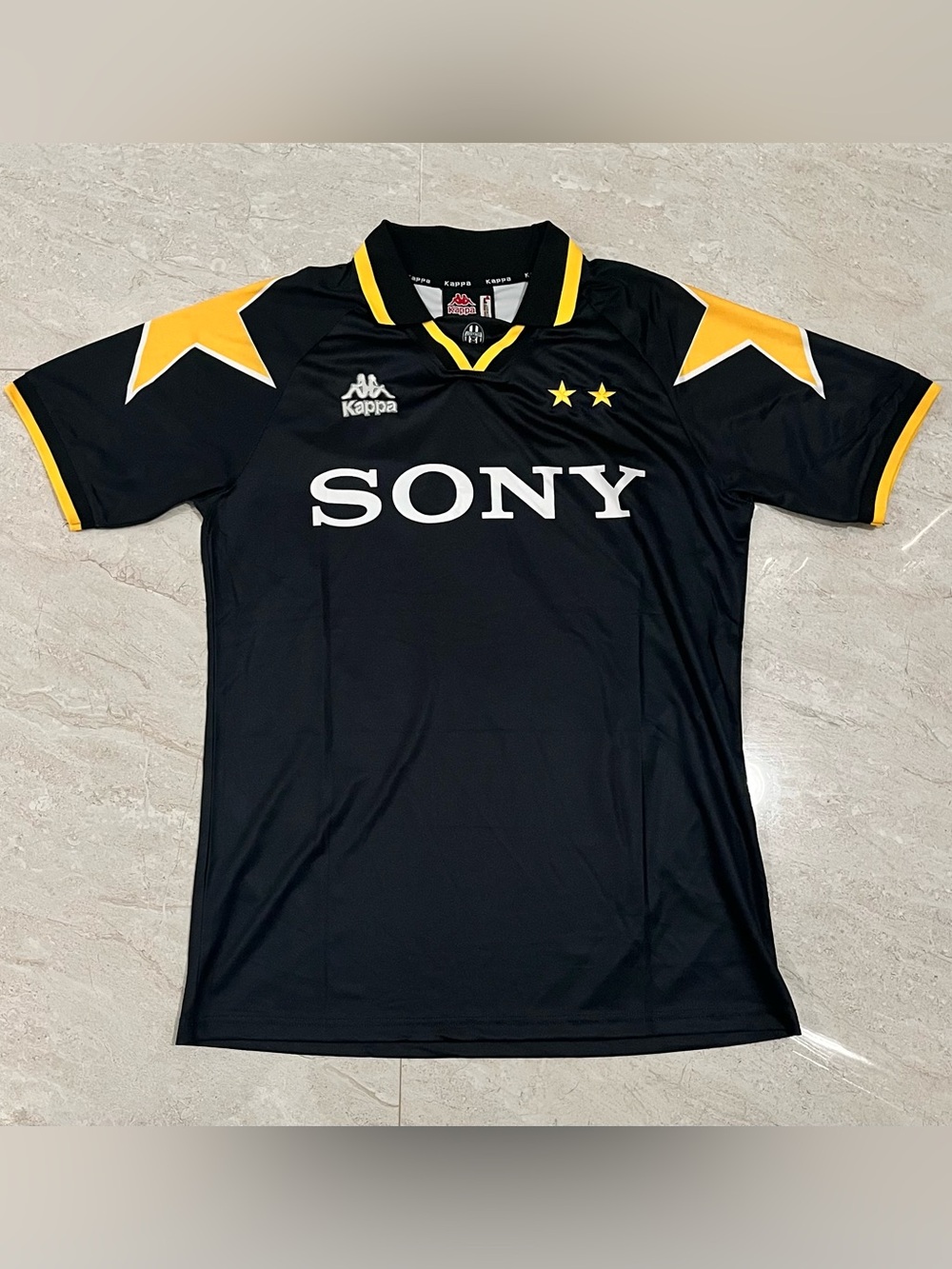 Juventus 95/96 black third kit - Zidane #21 SIZE LARGE